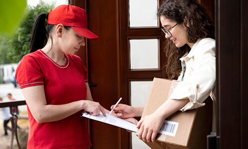 DOOR-TO-DOOR SHIPPING SERVICES AVAILABLE INTERNATIONALLY